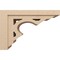 Ekena Millwork 12"W x 36"D x 24"H Classic Sheridan Rough Cedar Woodgrain TimberThane Corbel, Primed Tan CORUR12X36X24SHERCPR - alternate 2